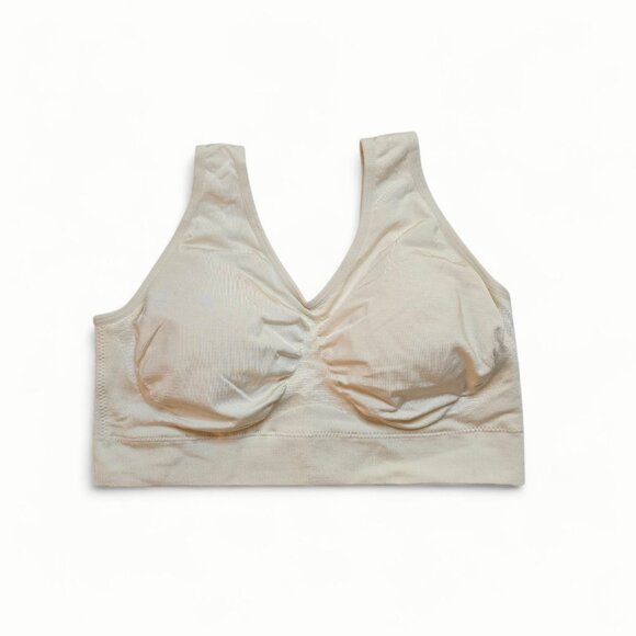 NWOT Truekind Everyday Throw-on Wireless Bralette (Medium Chai) - Picture 5 of 8